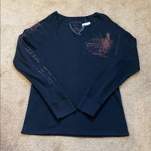 Guess Jeans men’s T-shirt SZ L long sleeve NWT